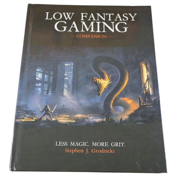 Low Fantasy Gaming Companion Hardcover Stephen J Grodzicki RPG Rulebook OSR LFG